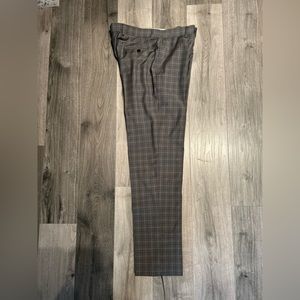 Plaid dress pants